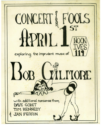 Fool's Concert poster